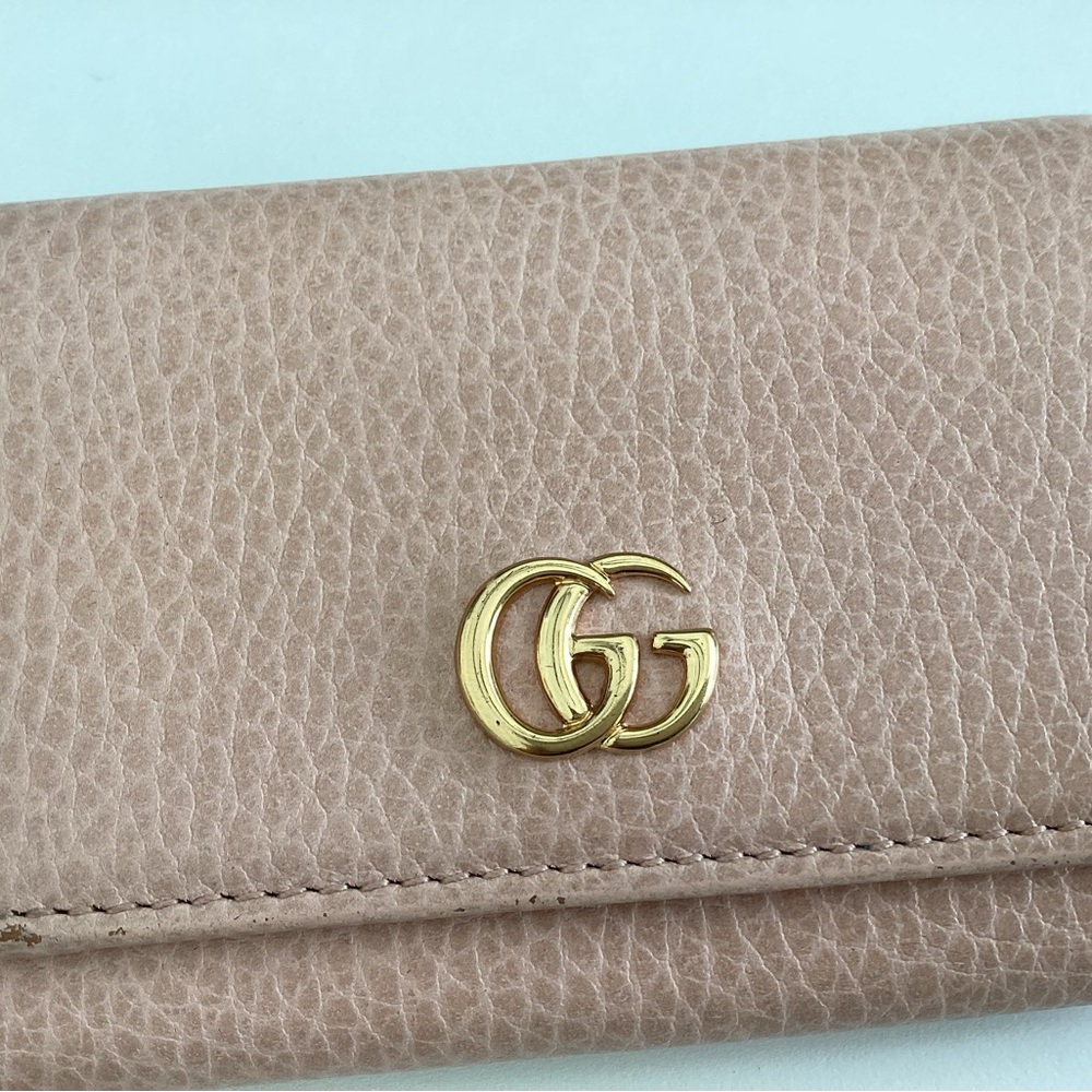 Authentic Gucci GG marmot tri fold compact wallet - Picture 2 of 12